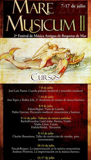 Roquetas de Mar - Mare Musicum - Cursos 2012